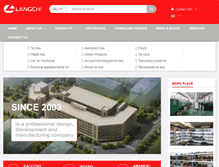Tablet Screenshot of cnlangchi.com